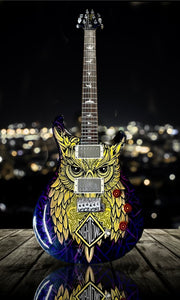 Miniature Night Owl Guitar Replica Package