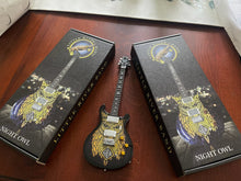 Load image into Gallery viewer, Miniature Night Owl Guitar Replica Package